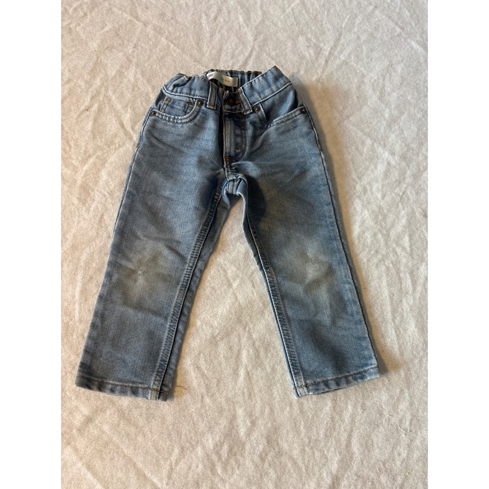 Levis 511 Slim Jeans Kids 2T Blue Good Denim Pants 3474
